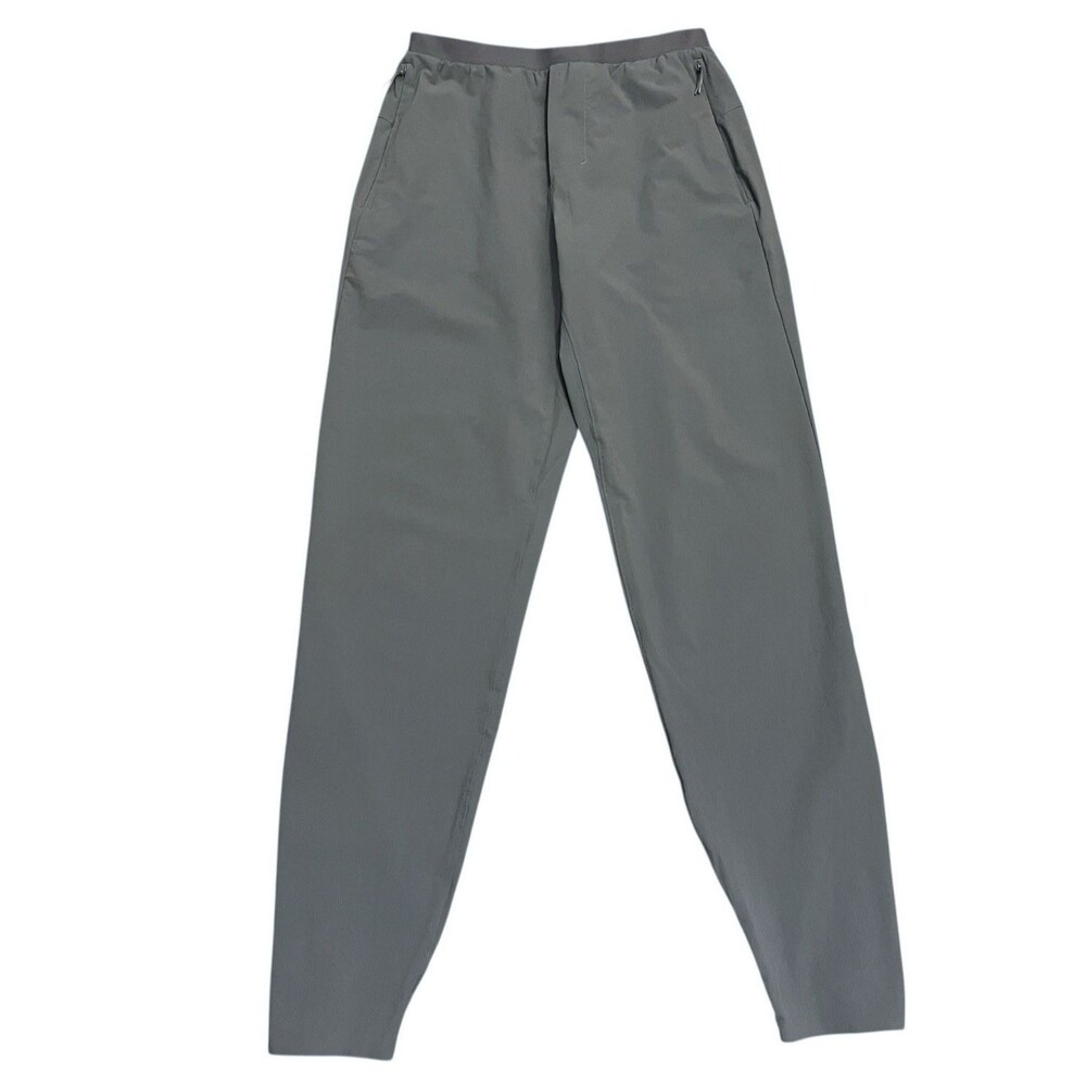 LULULEMON Asphalt Grey Run State Joggers 28" Tapered Athletic Pants Mens Size XS